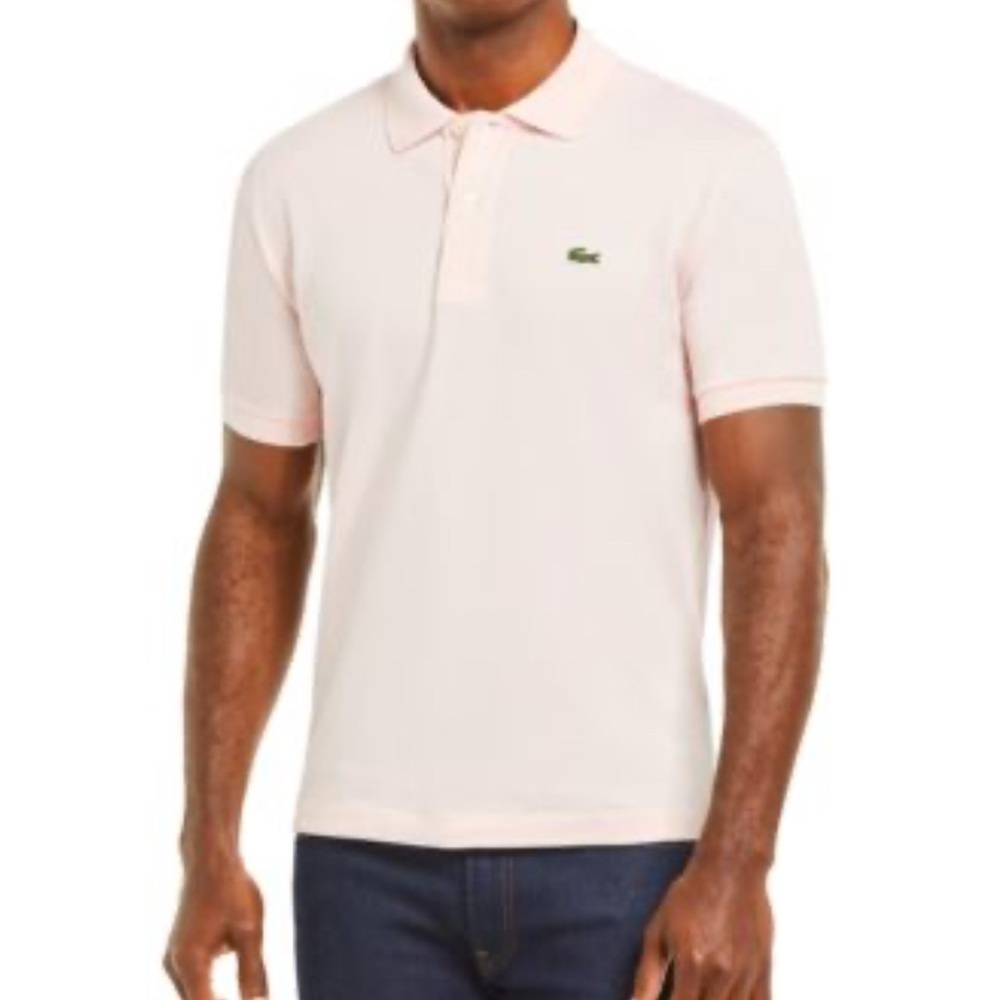 Lacoste Men's Pink Polo Shirt 3XL. excellent condition EA014